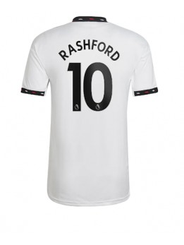 Manchester United Marcus Rashford #10 Auswärtstrikot 2022-23 Kurzarm